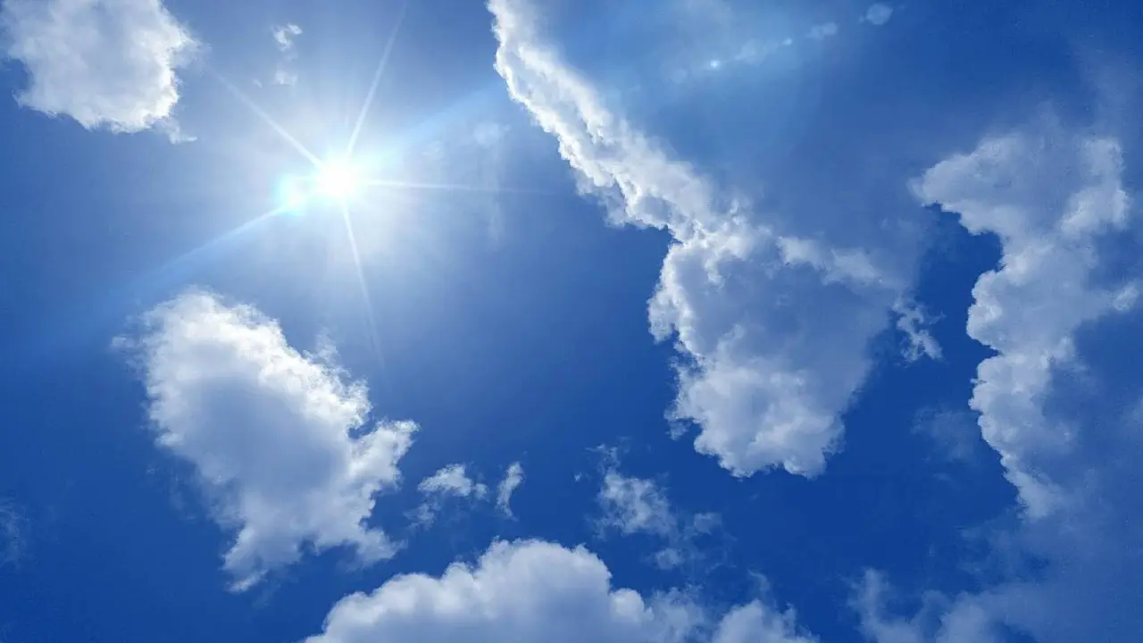 Cielo. Imagen de archivo.