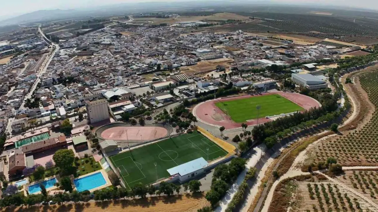 Vista a&eacute;rea de Herrera.