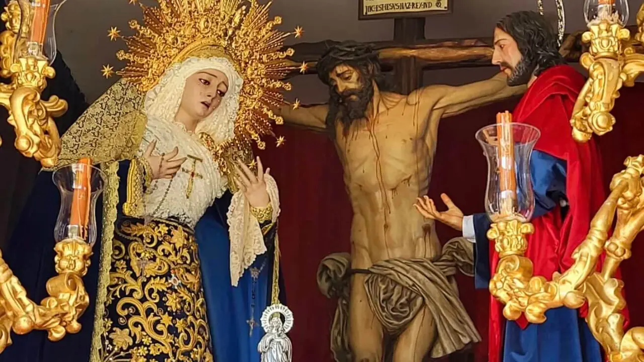 Cristo de la Misericordia y la Virgen de la Misericordia de Rochelambert