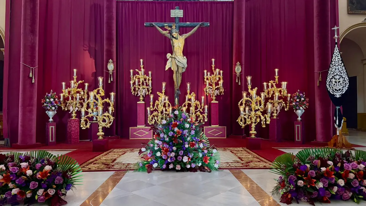 Imagen del Sant&iacute;simo Cristo de la Esperanza de Arahal. Foto: Hermandad de la Esperanza