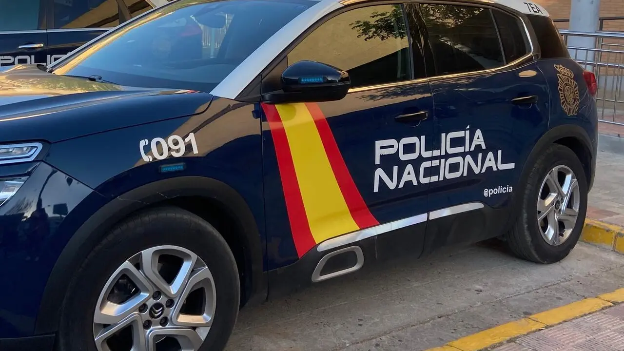 Veh&iacute;culo de la Polic&iacute;a Nacional.