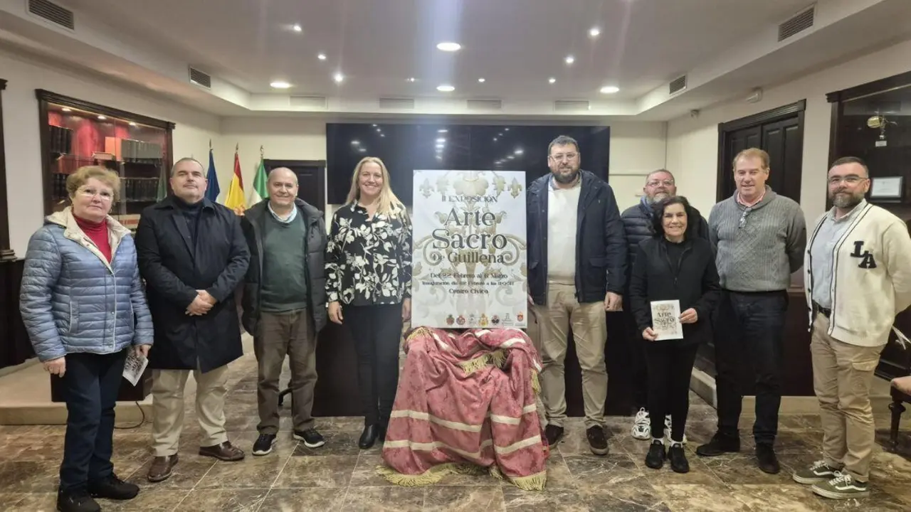 Presentaci&oacute;n cartel II Exposici&oacute;n de Arte Sacro de Guillena.