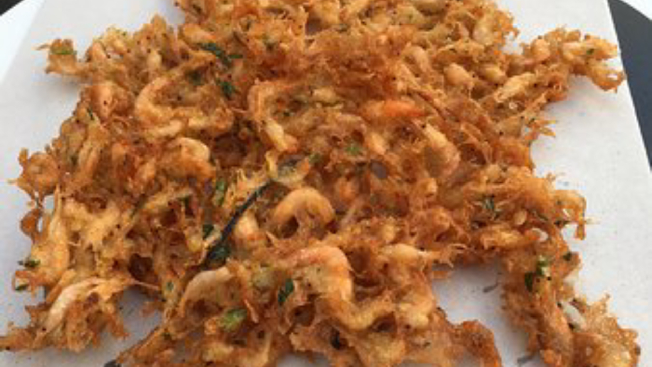 tortillita de camarones