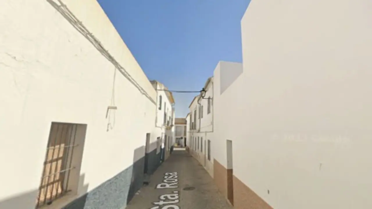 Calle Santa Rosa de Osuna. Imagen extra&iacute;da de Google Maps.