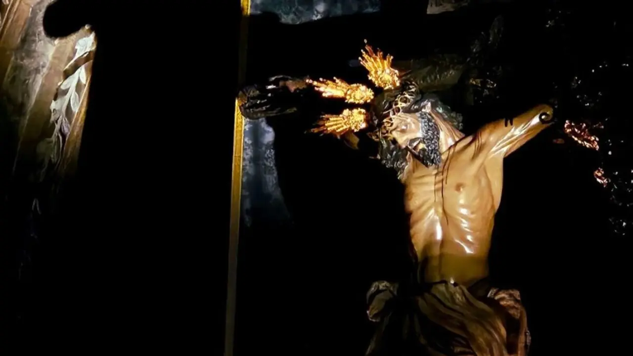 Cristo de la Esperanza de Arahal. Foto: Javier Rodr&iacute;guez Caro