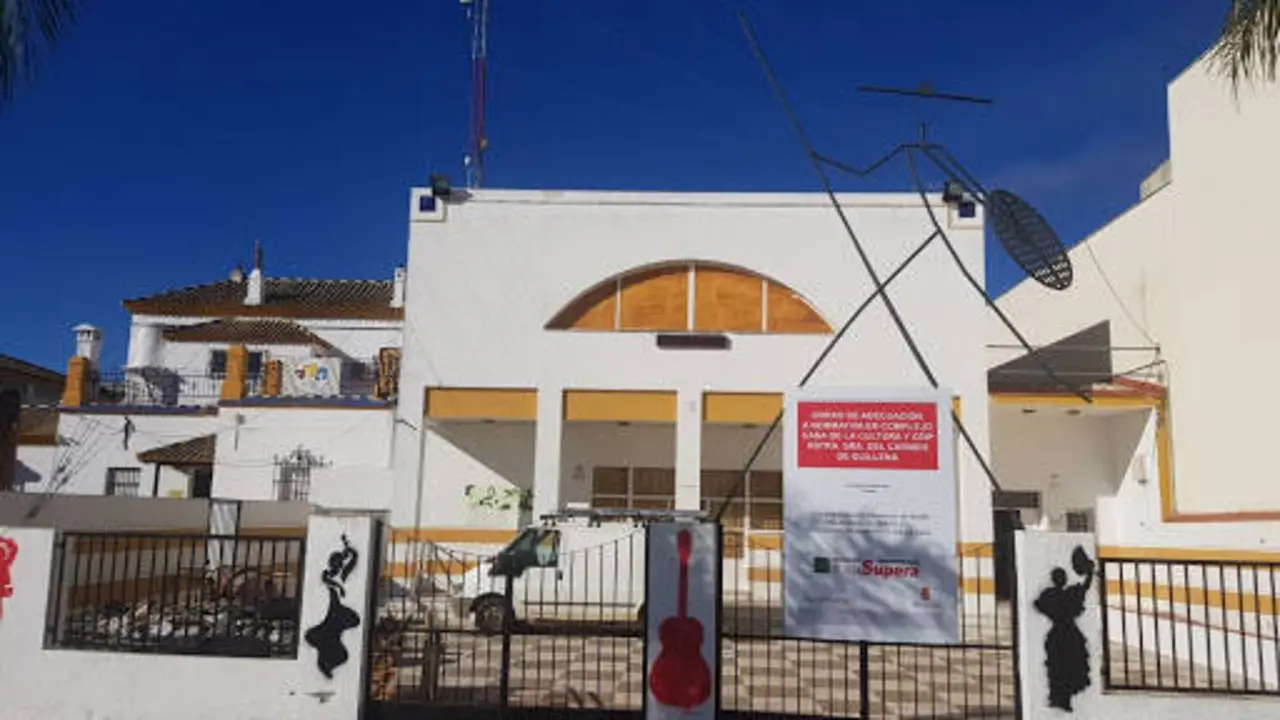 Casa de la cultura en el Ayuntamiento de Guillena.