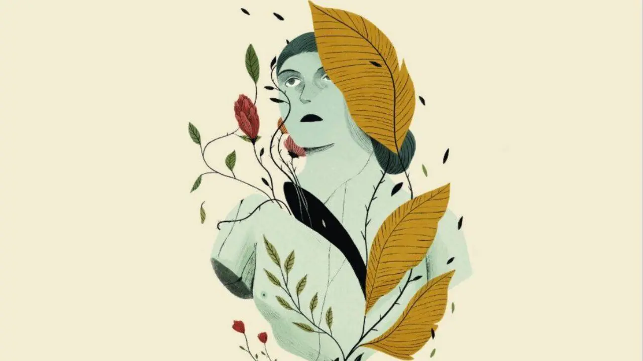 Ilustraci&oacute;n del cartel  de la XIV edici&oacute;n del Festival de las Letras de La Puebla de Cazalla. Obra de Laura P&eacute;rez.