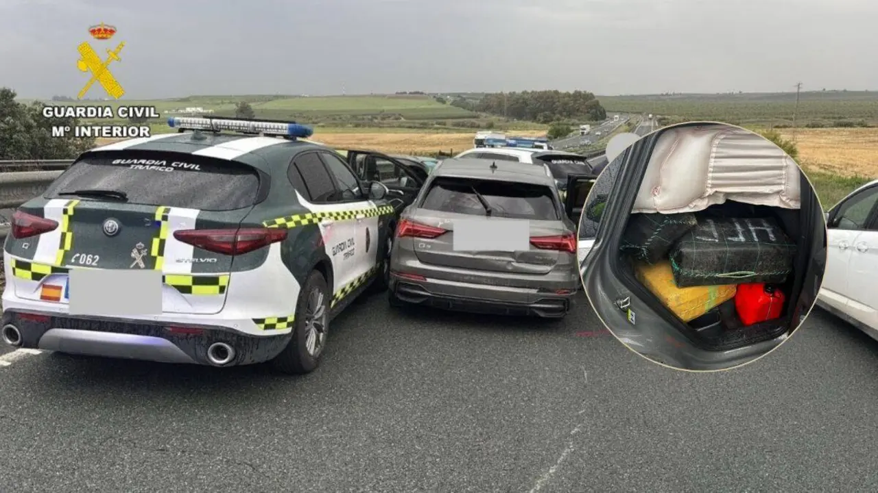 Im&aacute;genes compartidas por la Guardia Civil.