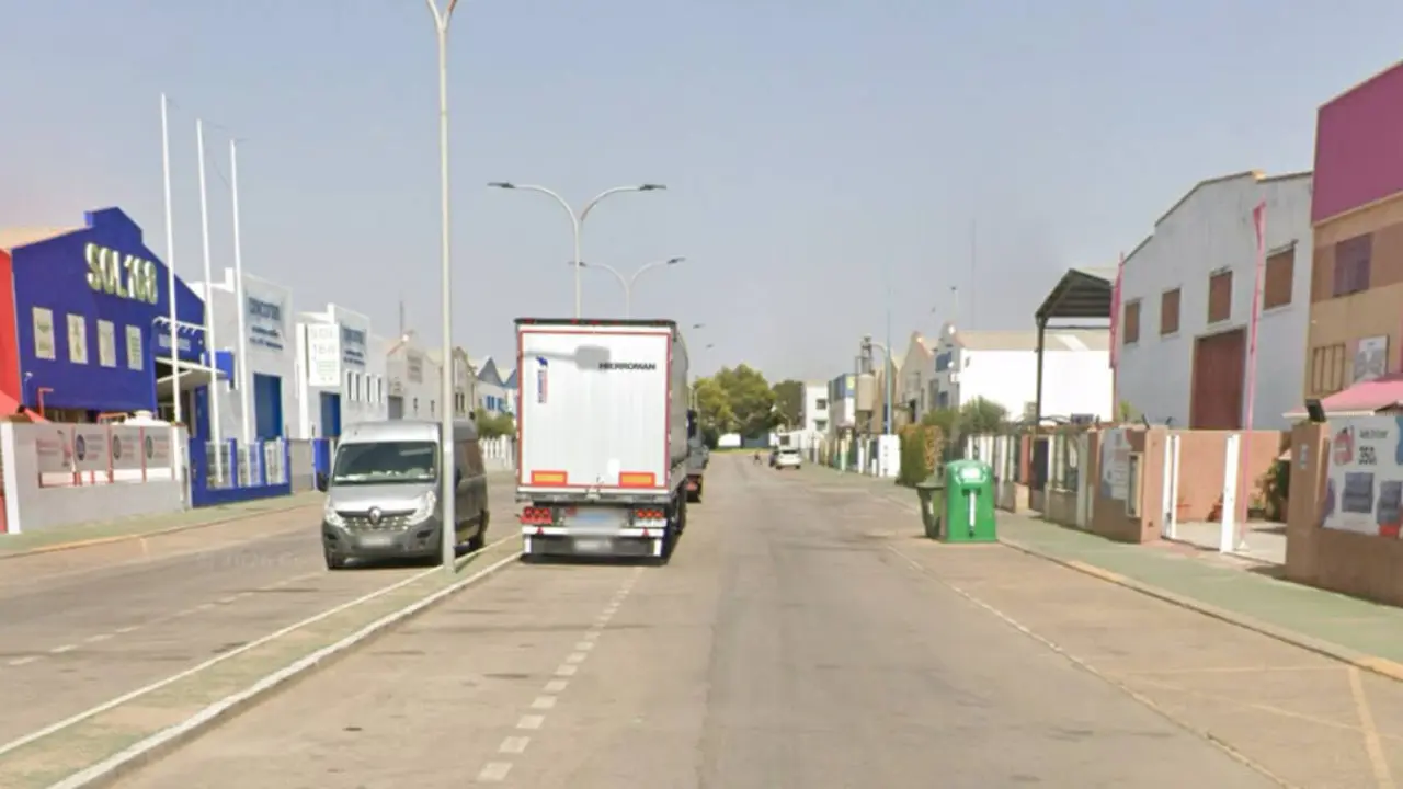 Imagen de la calle Albardoneros, lugar donde se ha producido el suceso.