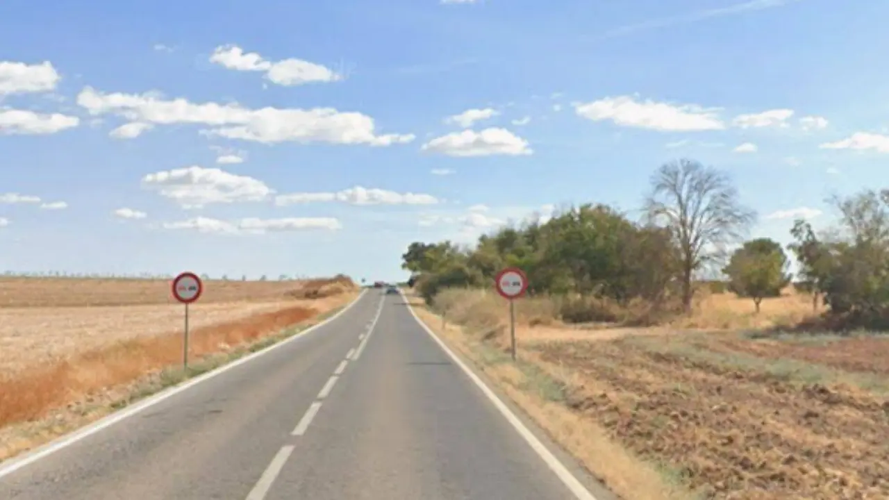 Imagen de la A-388 extra&iacute;da de Google Maps.