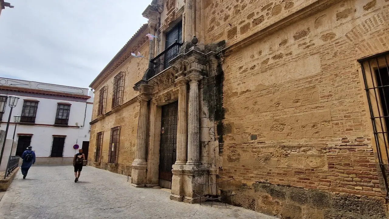 Casa palacio Los Rueda en Carmona.