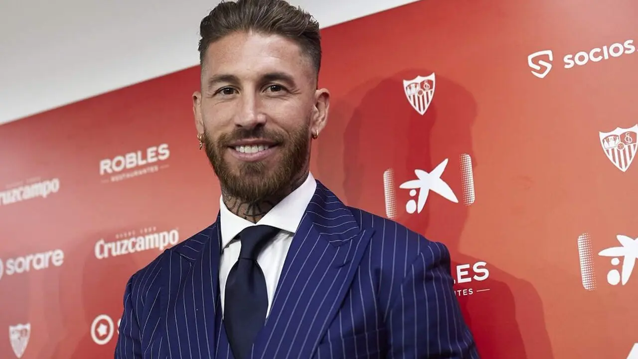 Sergio Ramos en las instalacines del club
