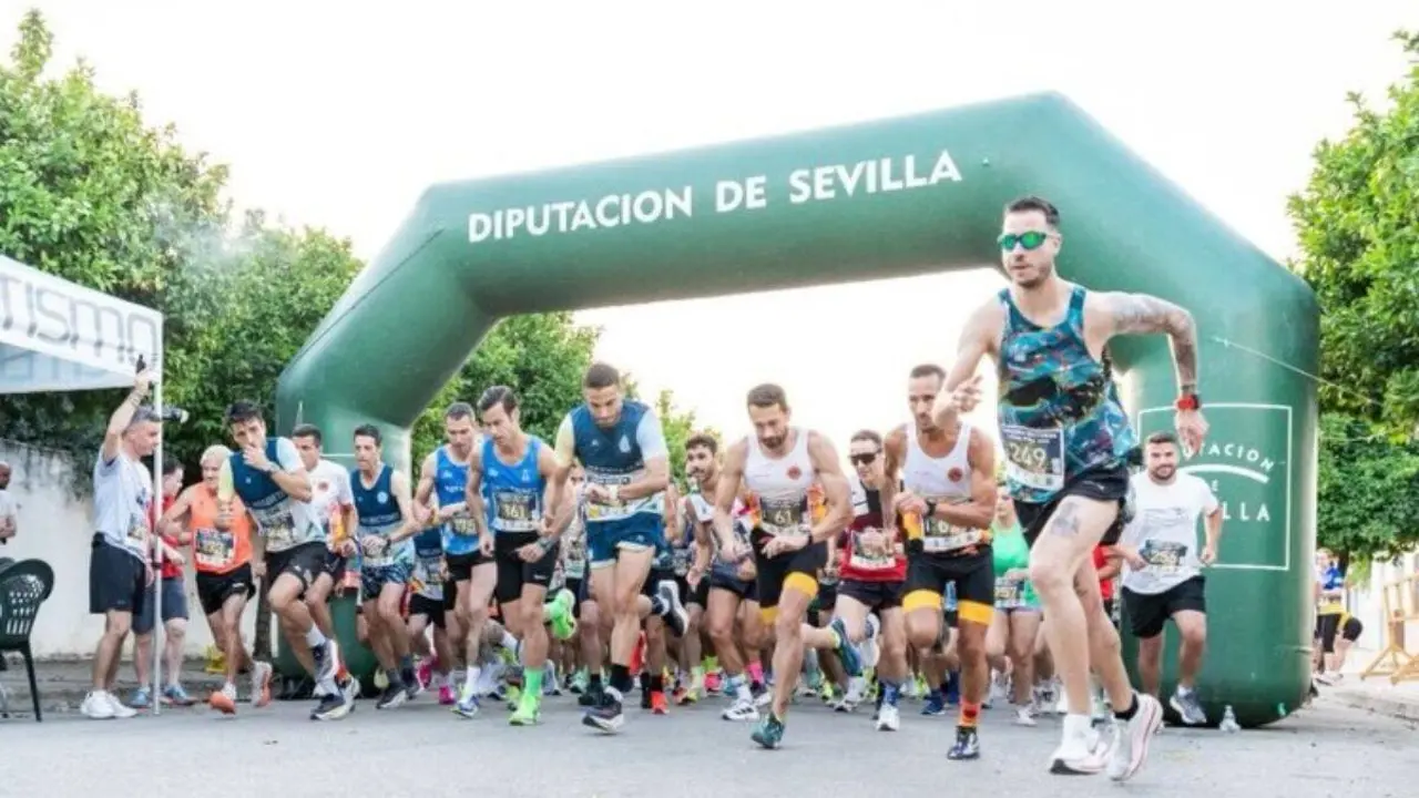 Carrera nocturna Ca&ntilde;ada Rosal.