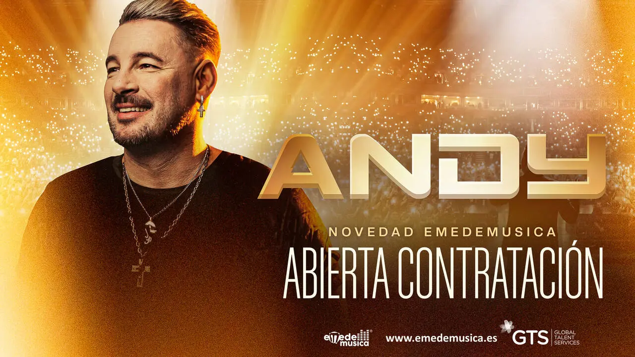 La nueva etapa art&iacute;stica de Andy llega a las programaciones culturales de 2026.