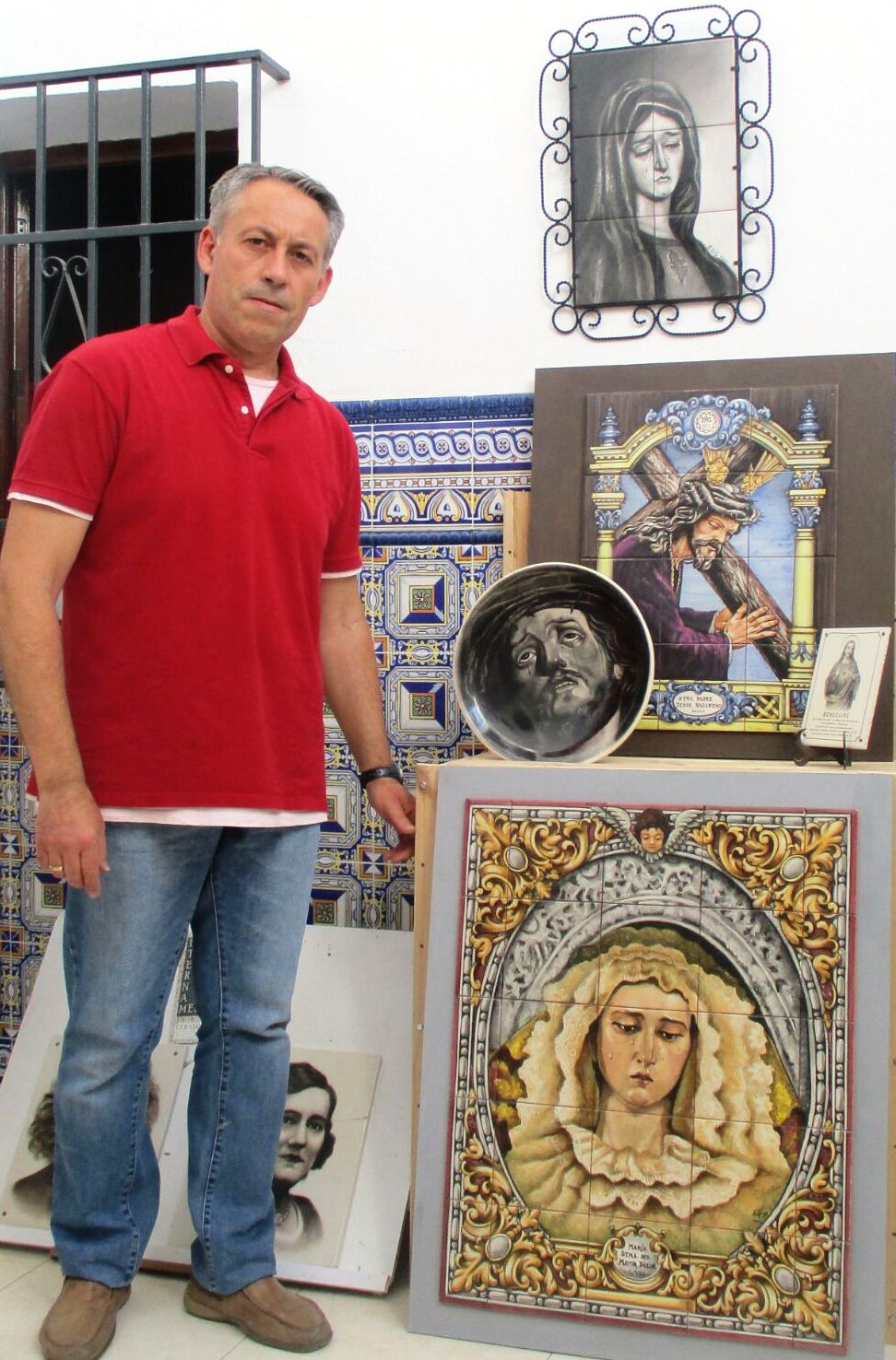 El ceramista Emilio Espuny realizará  el Cartel de las Glorias de Osuna 2018