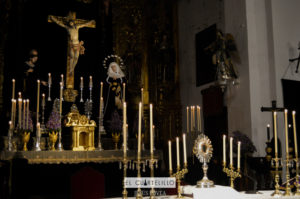 El altar de cultos de la Veracruz, en imágenes, por Jesús Povea