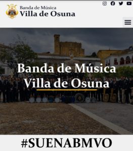 La Banda de Música de Osuna estrena su página web