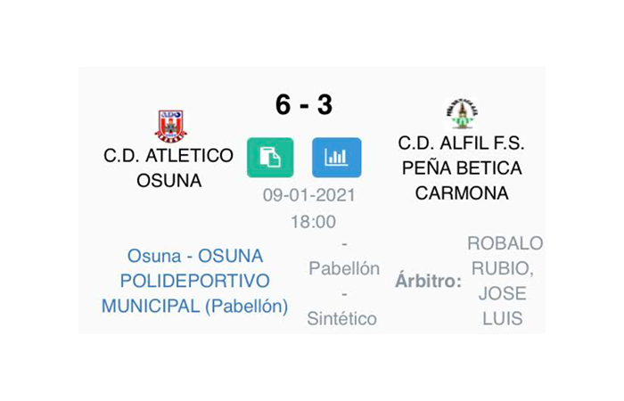 Osuna Atlético 6-3