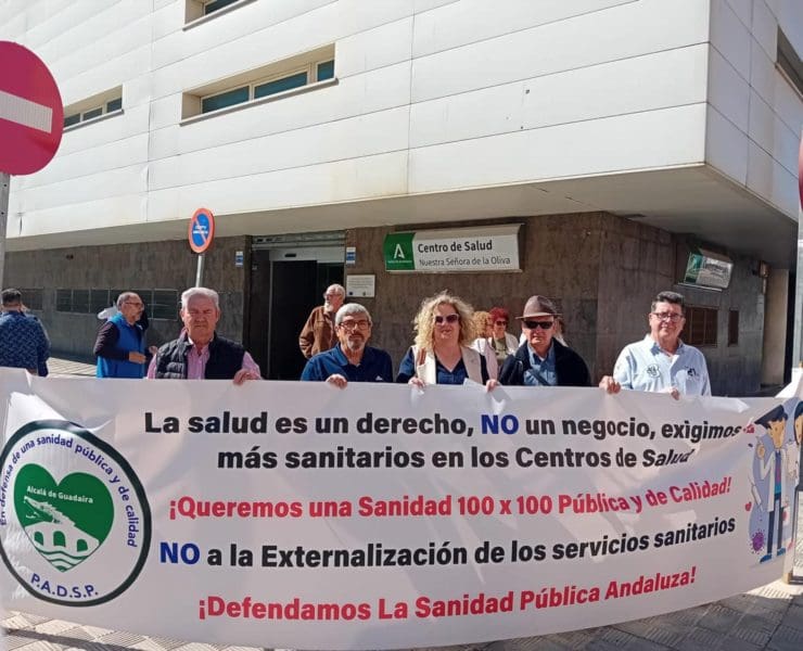Los socialistas de Alcalá apoyan las concentraciones en defensa de la sanidad pública