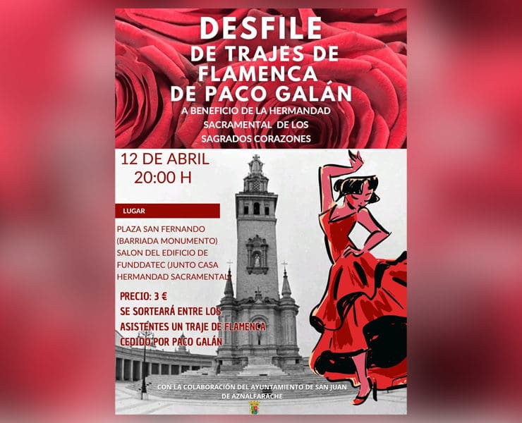 Desfile trajes de flamenca en San Juan de Aznalfarache