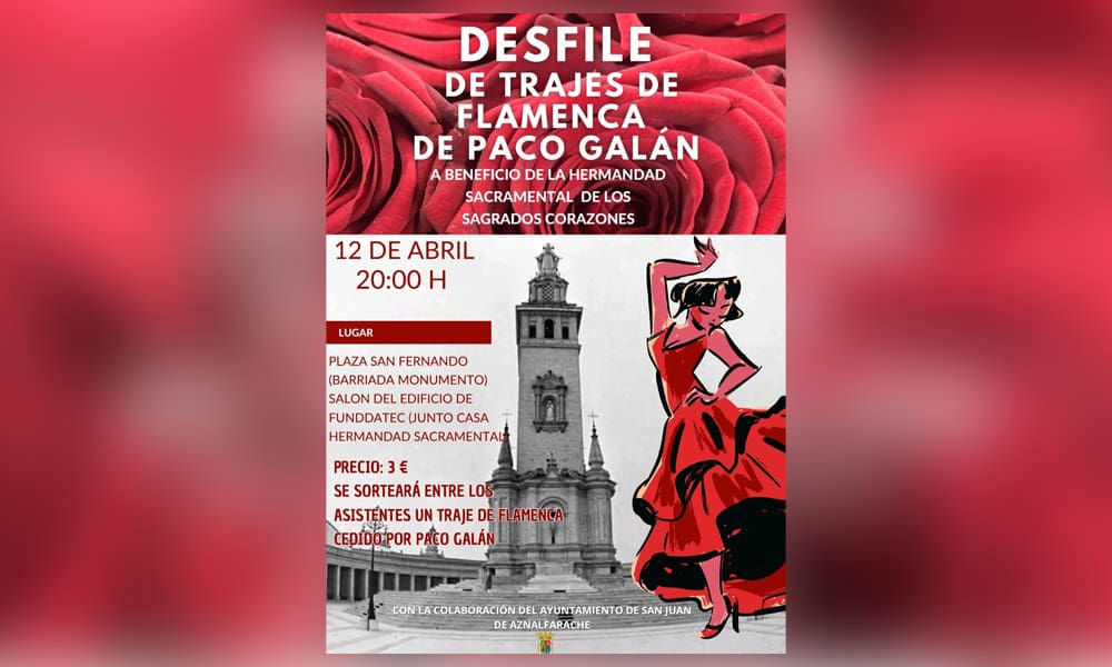 Desfile trajes de flamenca en San Juan de Aznalfarache