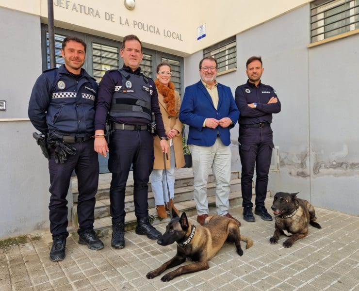 unidad canina policía CARMONA